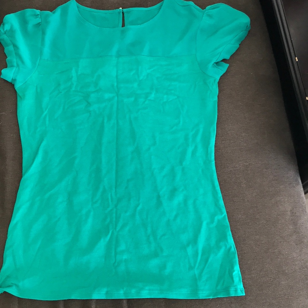Turquoise top